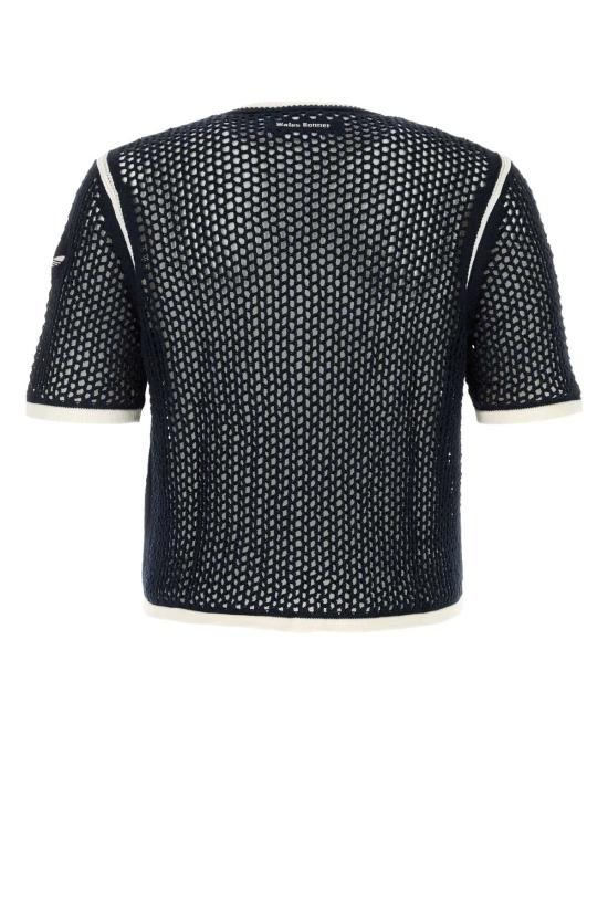 25SS 아디다스 X 웨일즈 보너 니트 티셔츠 KA7052 NTNAVY BLUE - ADIDAS X WALES BONNER