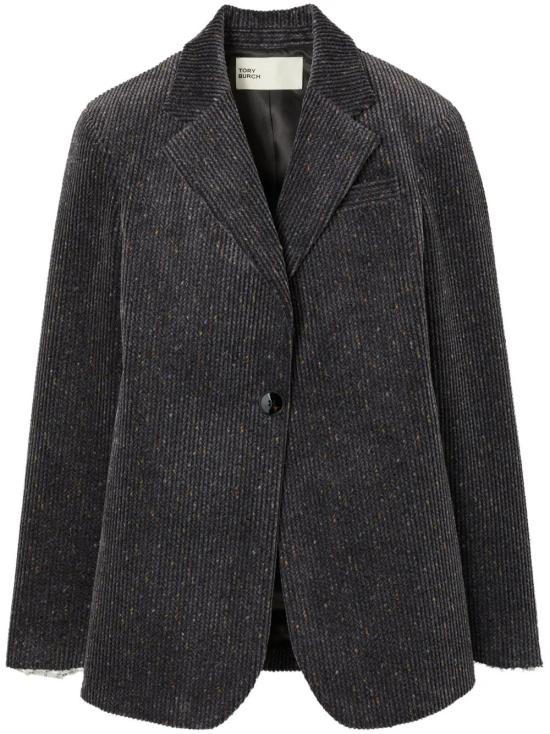  토리버치 자켓 155910 024 FLECKEDCHARCOAL