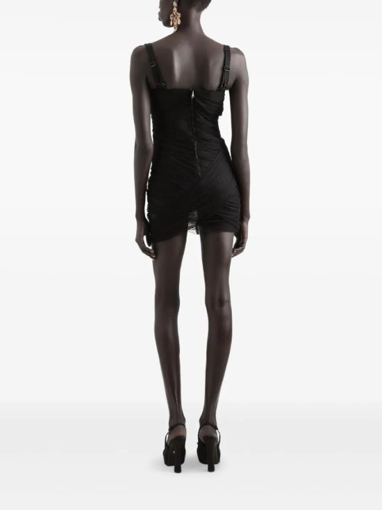 25SS 돌체앤가바나 숏 원피스 F6TUPTHLUAC N0000 NERO - DOLCE & GABBANA