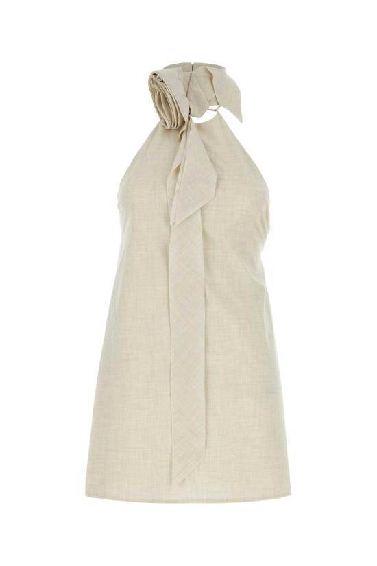 24FW 카밀라 앤 마크 민소매 티셔츠 M2T60666 IVORYMARLE BEIGE O TAN