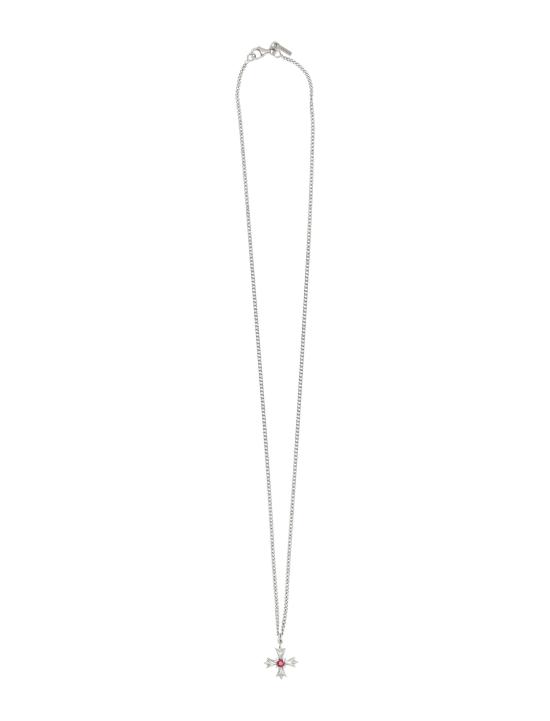 25SS 엠마누엘레 비꼬끼 네크리스 MLCP8FSILVER SILVER