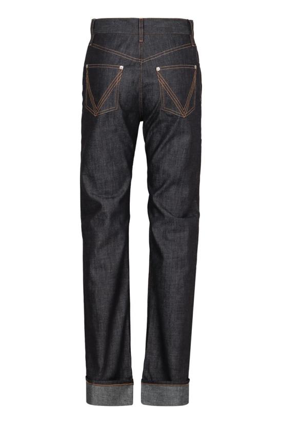 25FW 보테가베네타 데님 팬츠 831607V5SN0 4245 Navy - BOTTEGA VENETA