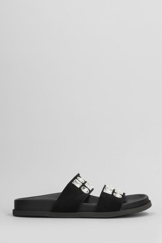 25SS 페드로 가르시아 뮬/슬리퍼 420850 DILYS 02 Black