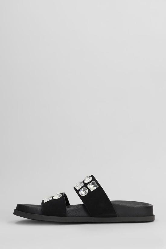 25SS 페드로 가르시아 뮬/슬리퍼 420850 DILYS 02 Black - PEDRO GARCIA