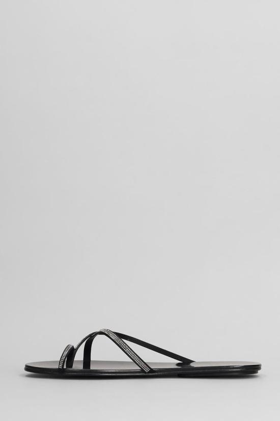 25SS 페드로 가르시아 플랫 슈즈 420849 PRETTY 01 Black - PEDRO GARCIA