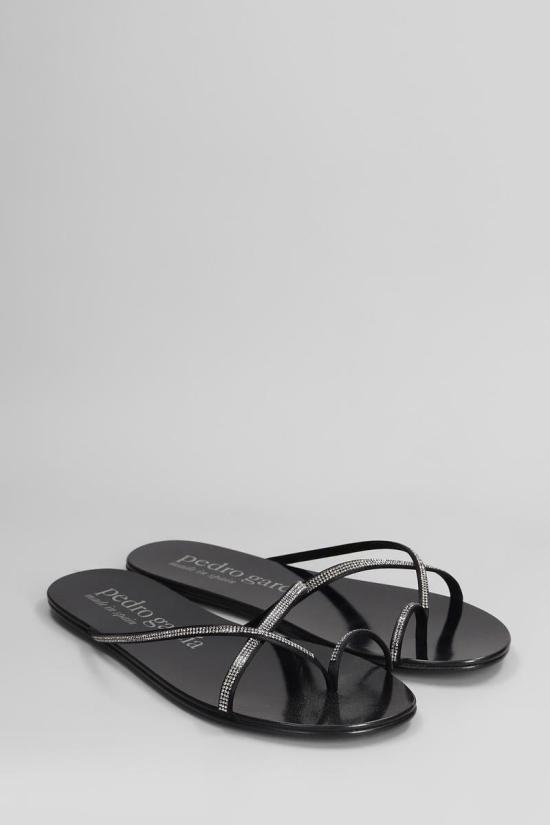 25SS 페드로 가르시아 플랫 슈즈 420849 PRETTY 01 Black - PEDRO GARCIA