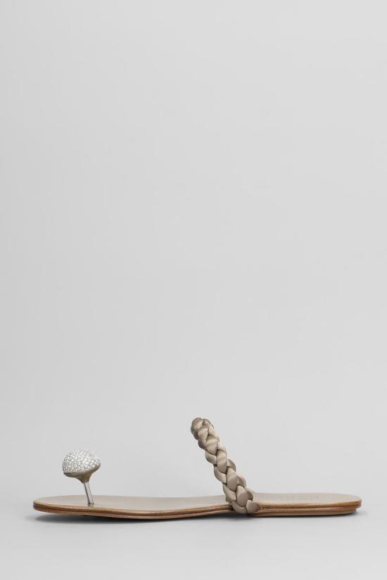 25SS 페드로 가르시아 뮬/슬리퍼 420845 PIPA 02 SILVER - PEDRO GARCIA