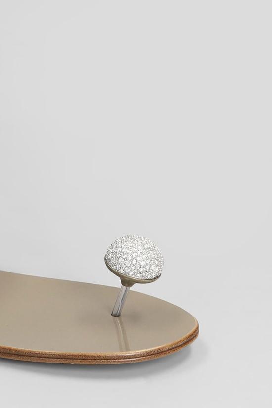 25SS 페드로 가르시아 뮬/슬리퍼 420845 PIPA 02 SILVER - PEDRO GARCIA