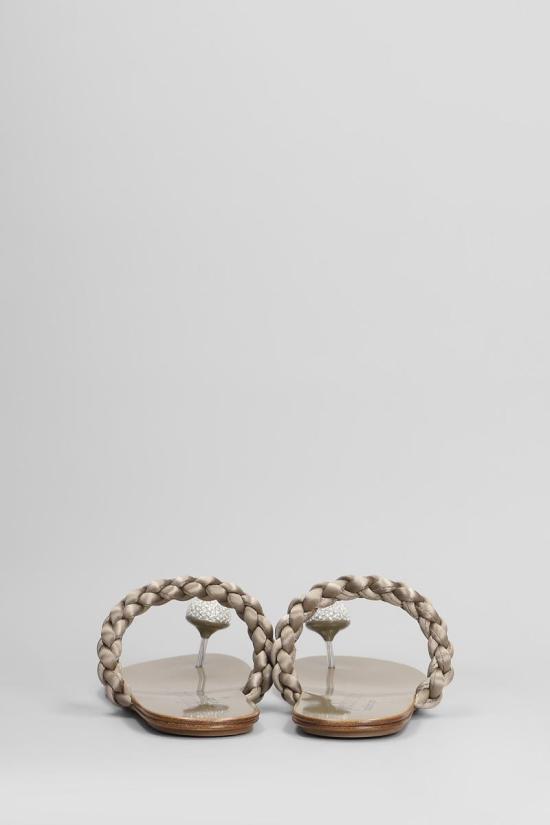 25SS 페드로 가르시아 뮬/슬리퍼 420845 PIPA 02 SILVER - PEDRO GARCIA