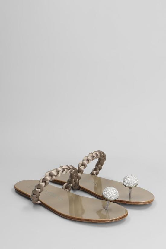 25SS 페드로 가르시아 뮬/슬리퍼 420845 PIPA 02 SILVER - PEDRO GARCIA