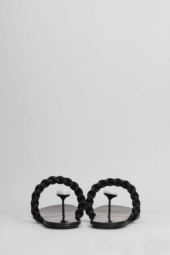 25SS 페드로 가르시아 뮬/슬리퍼 420855 PIPA 02 Black - PEDRO GARCIA