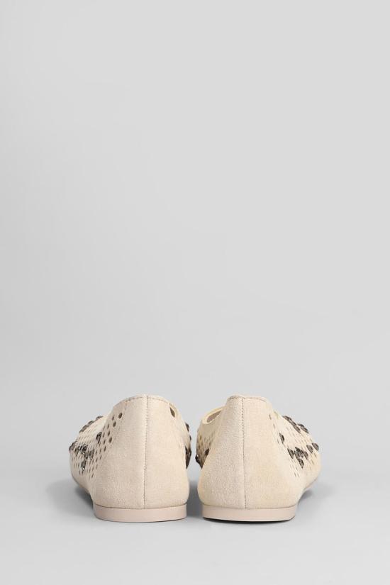 25SS 페드로 가르시아 플랫 슈즈 420852 ARIANE 01 Beige - PEDRO GARCIA