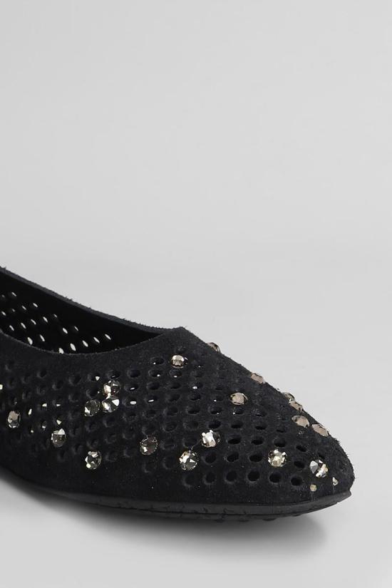 25SS 페드로 가르시아 플랫 슈즈 420853 ARIANE 01 Black - PEDRO GARCIA