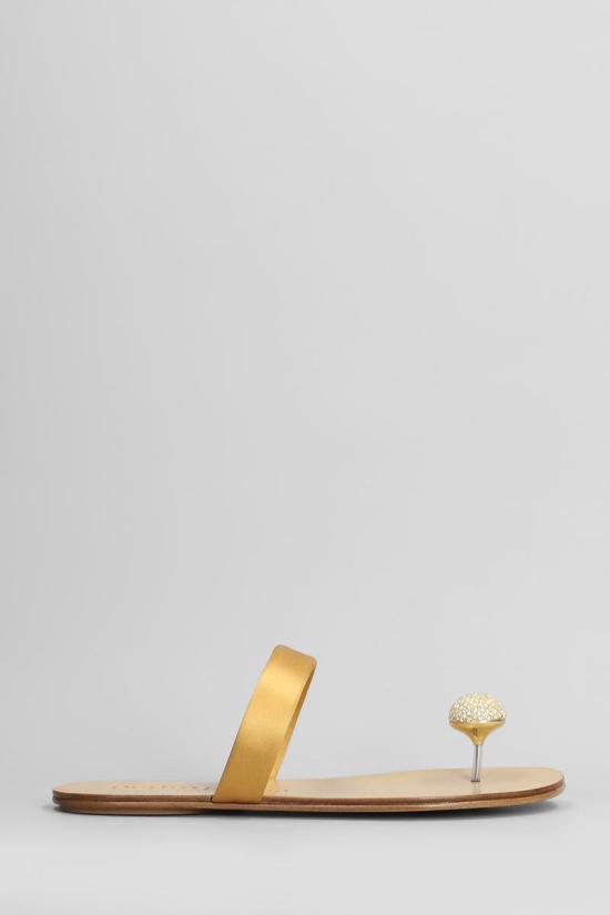 25SS 페드로 가르시아 플랫 슈즈 420847 PACHA 01 GOLD