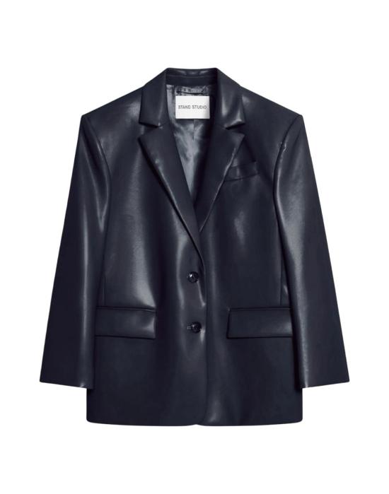 25SS 스탠드스튜디오 가죽 자켓 ST 62110 8022 BLACK10916 Black