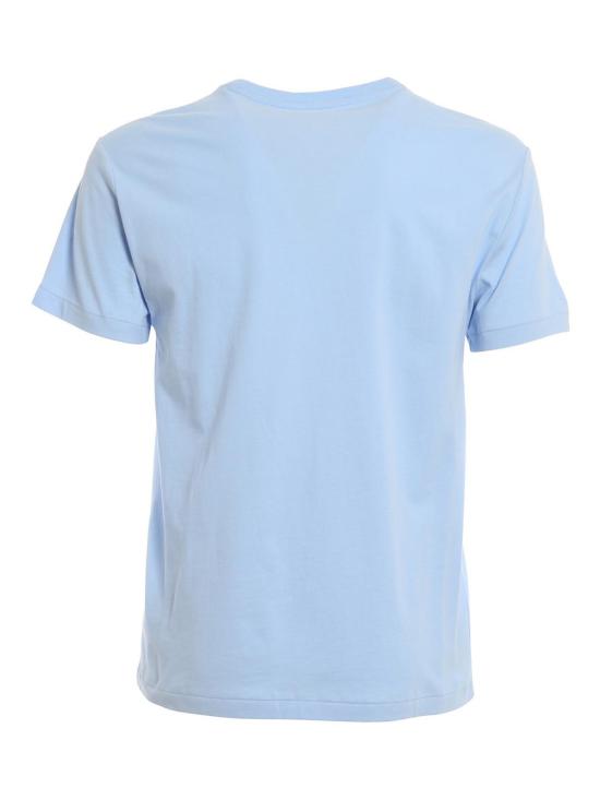  폴로 랄프로렌 포니로고 자수 반팔 티셔츠 710671438252 Light Blue - POLO RALPH LAUREN