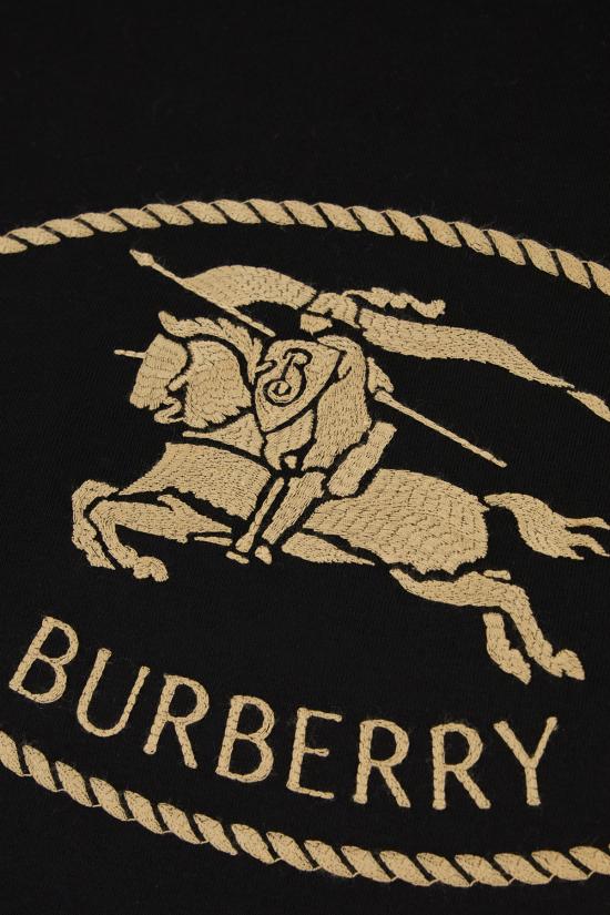 26SS 버버리 나이트 스탬프 코튼 티셔츠 8111658 A1189 BLACK - BURBERRY