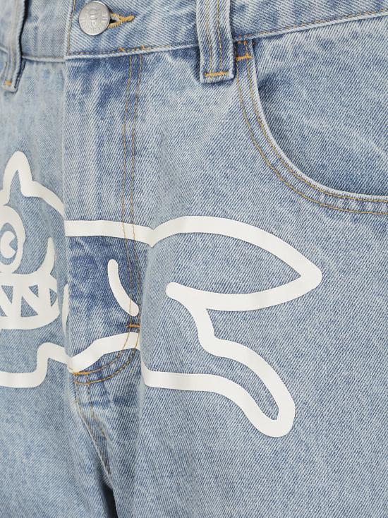 26SS 아이스크림 데님 팬츠 ICD002 HEAVYWASHBLUE HEAVY WASH BLUE - ICECREAM