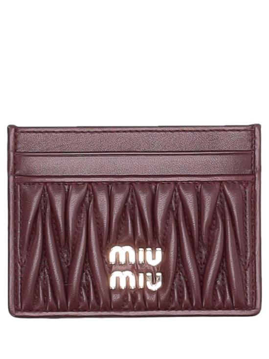 25FW 미우미우 지갑 5MC076AFPP F0007 BORDEAUX