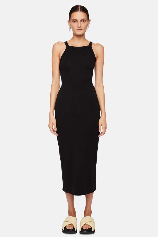  에이엘씨 롱 원피스 알크 해나 드레스 블랙