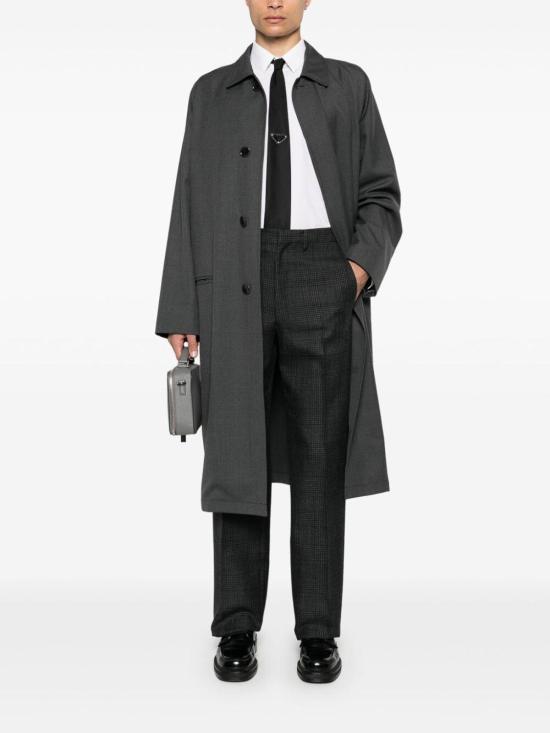 25FW 프라다 스트레이트 팬츠 UPA66915OWS222F0308 Grey - PRADA