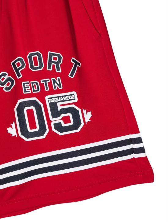  [키즈] 디스퀘어드2 쇼츠/버뮤다 DQ0689K D008ZDQ405 RED - DSQUARED2