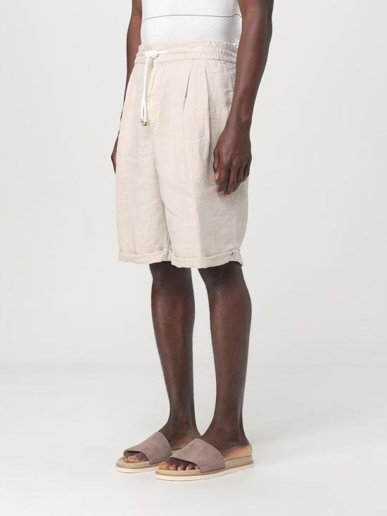 26SS 브루넬로 쿠치넬리 숏팬츠 M243DU0020 C6008 Beige - BRUNELLO CUCINELLI