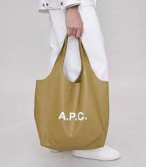 25FW 아페쎄 토트백 TOTE NINONKAD OLIVE OLIVE GREEN - A.P.C.