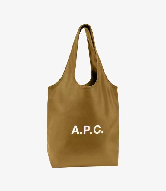 25FW 아페쎄 토트백 TOTE NINONKAD OLIVE OLIVE GREEN - A.P.C.