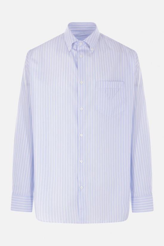 25SS 프라다 긴팔 셔츠 UCN593SOOO16F0F0K2U ASTRO WHITE