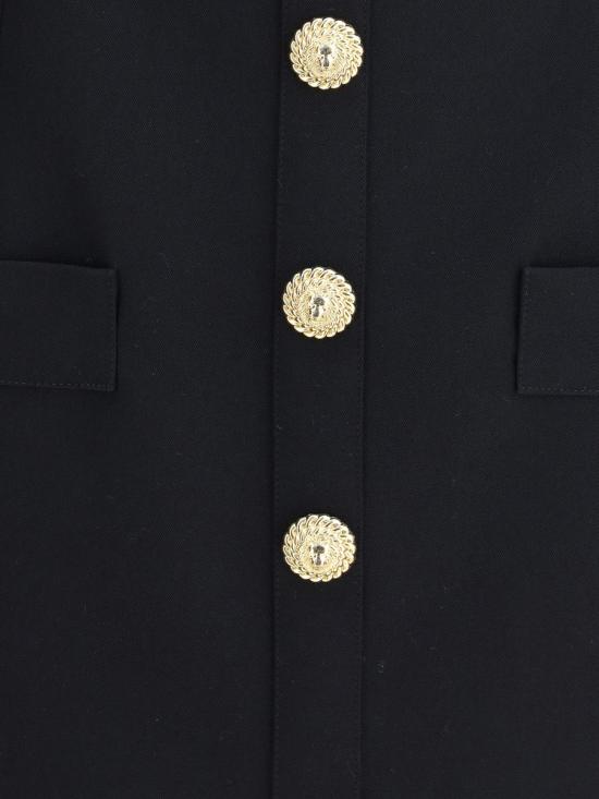 25FW 발망 숏 원피스 FF1R5131WC090PA Black - BALMAIN