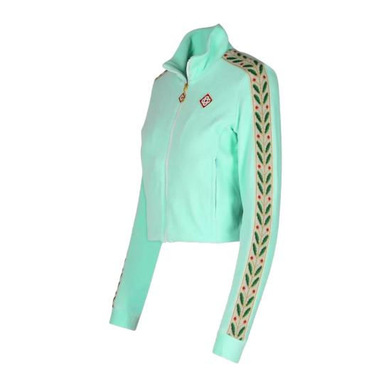 24FW 카사블랑카 스웨터 WPF24JTP16401 MINT Green - CASABLANCA