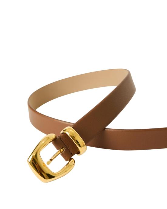  비로우더레귤러 벨트 레귤러 벨트 B 로우 더  조던  토바코/골드 - B LOW THE BELT