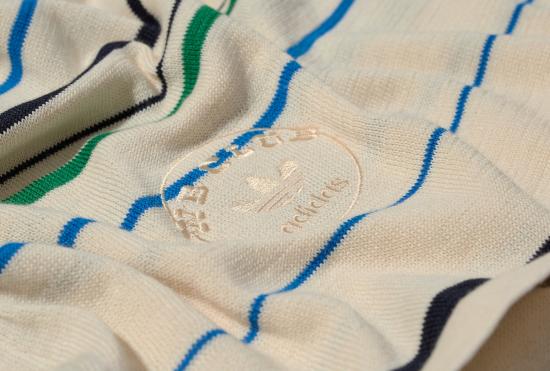 25SS 아디다스 X 웨일즈 보너 반팔 티셔츠 WB 니트 폴로 - 원휘 / 그린 / 블루비르 JM8203 - ADIDAS X WALES BONNER