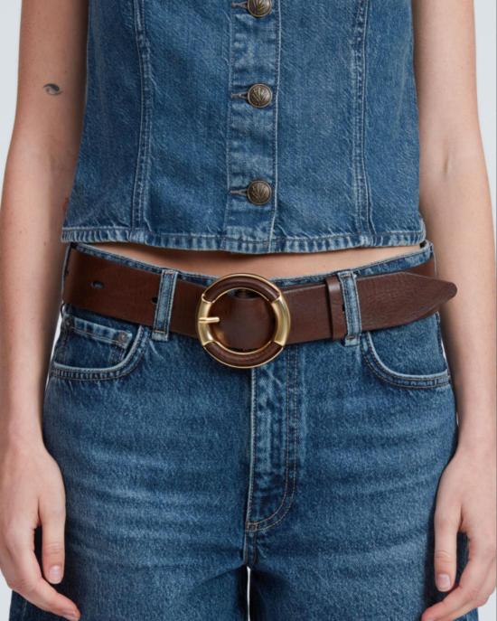  랙앤본 레귤러 벨트 래그앤본 마리나  다크 에스프레소 - RAG & BONE