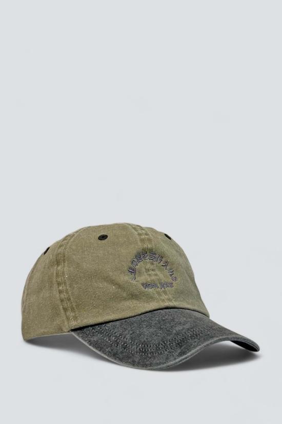  어셈블리 뉴욕 볼캡 어셈블리 엠브레이스 미스터리 자수  카키/워시드 블랙 - ASSEMBLY NEW YORK