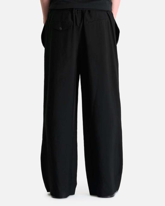  앤 드뮐미스터 스트레이트 팬츠 핀 하이 컴포트 팬츠 - ANN DEMEULEMEESTER