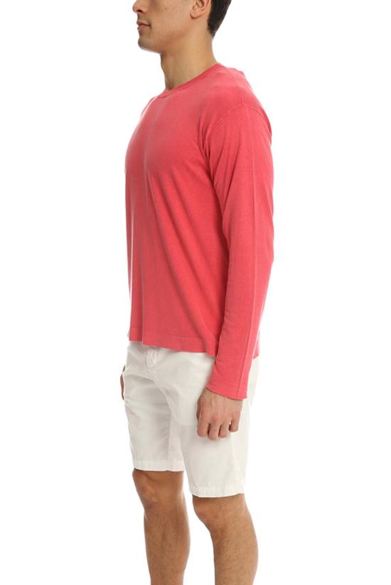  마시모 알바 긴팔 티셔츠 SS1U101 RED - MASSIMO ALBA