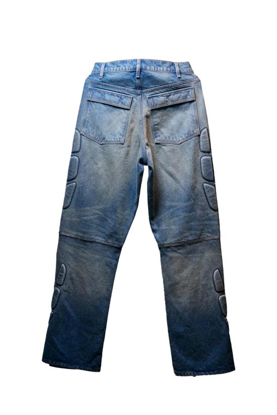  사토시 나카모토 데님 팬츠 엔듀로  블루 - SATOSHI NAKAMOTO