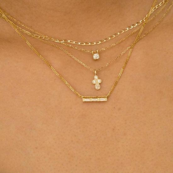  제니 권 디자인스 목걸이/팬던트 제니 권이 디자인한 다이아몬드 카덴자 목걸이 - JENNIE KWON DESIGNS