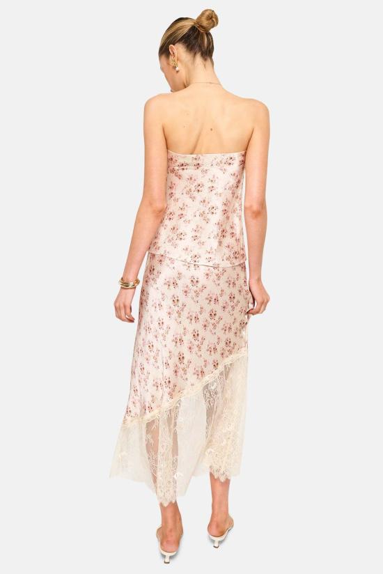  카미 뉴욕 캐미솔 캐미 NYC 프리마 해머드 실크 스트랩리스  더치 필즈 - CAMI NYC