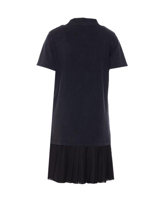 25FW 발렌시아가 미디 원피스 838784 TOT031000 Black - BALENCIAGA