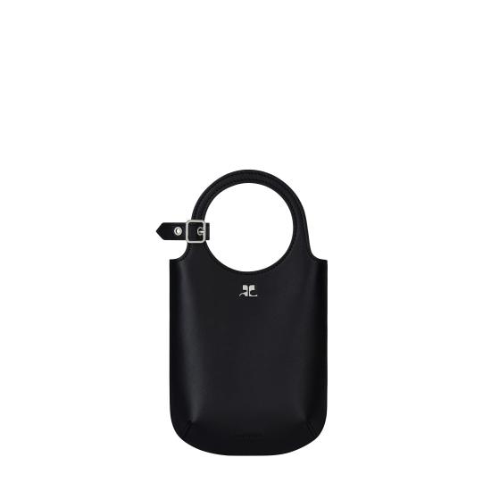 25SS 쿠레쥬 토트백 225GSA178CR0065 9999 BLACK