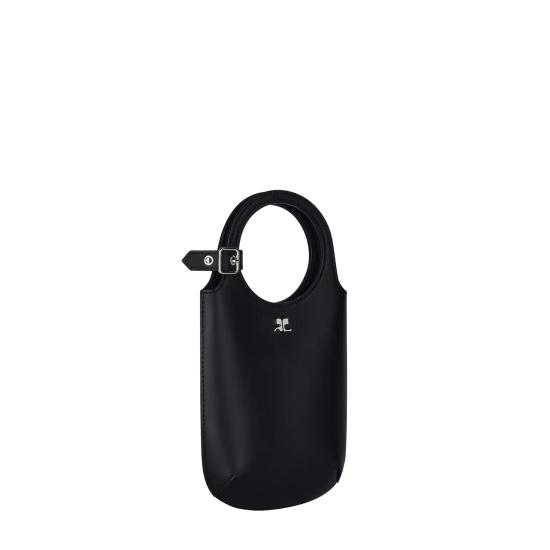 25SS 쿠레쥬 토트백 225GSA178CR0065 9999 BLACK - COURREGES