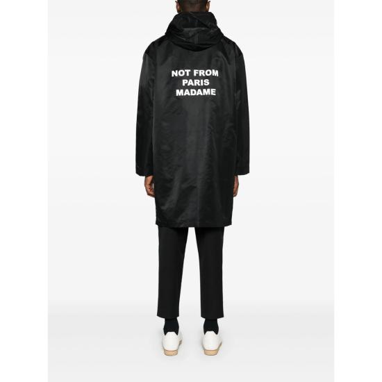 25FW 드롤드무슈 코트 PERM CT130 PA014 BLACK - DROLE DE MONSIEUR