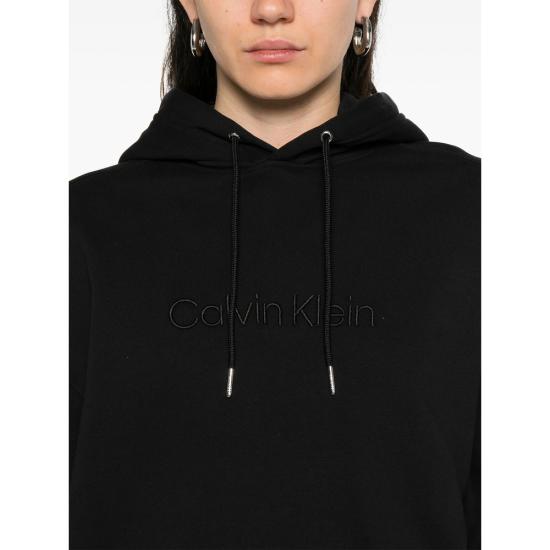 25FW 캘빈클라인 후드 티셔츠 LV044C210G BLACK - CALVIN KLEIN