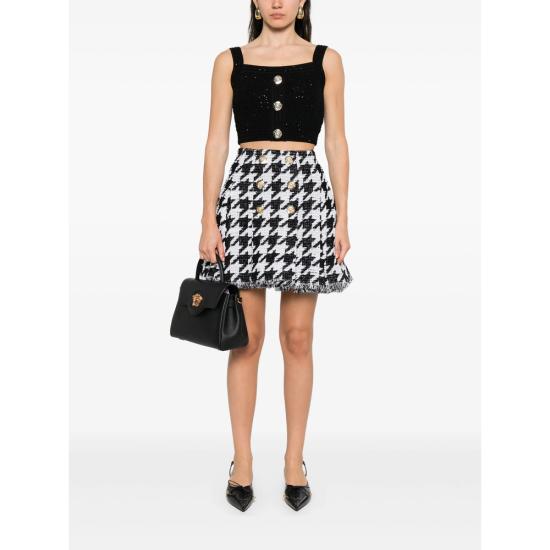 25FW 발망 민소매 티셔츠 FF1AB052 KI74 0PA BLACK - BALMAIN