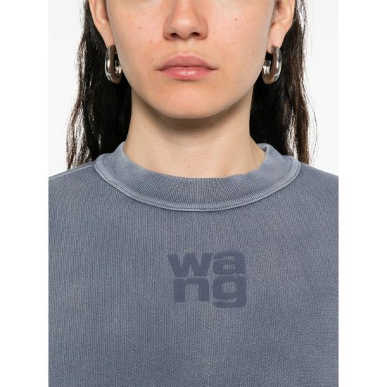 25FW 티바이알렉산더왕 긴팔 티셔츠 4CC3241518 402D BLUE - T BY ALEXANDER WANG