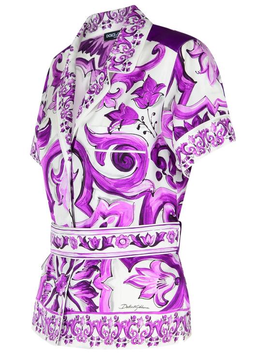 25FW 돌체앤가바나 셔츠 F5G67T HI1TKIP3TN Violet - DOLCE & GABBANA