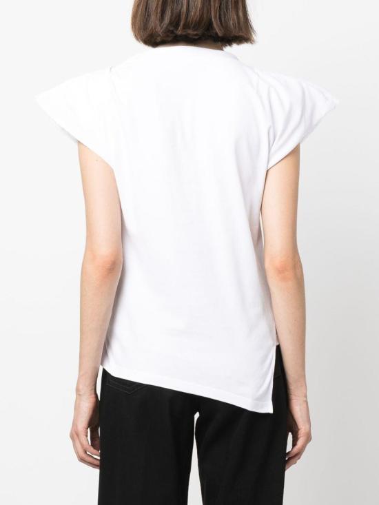  이자벨마랑 반팔 티셔츠 TS0097FAA1N41I20WH White - ISABEL MARANT